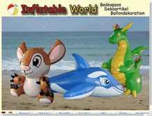 Tablet Screenshot of inflatableworld.de